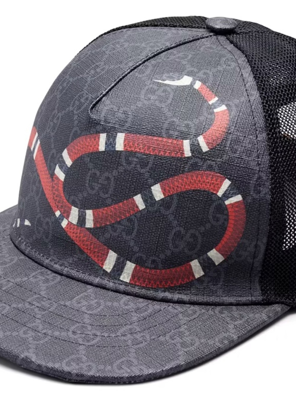 Gucci Kingsnake GG Print Spreme Cap